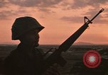 Image of M-16 rifle Vietnam, 1970, second 6 stock footage video 65675042678