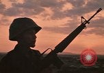 Image of M-16 rifle Vietnam, 1970, second 20 stock footage video 65675042678