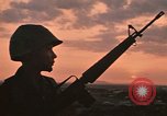 Image of M-16 rifle Vietnam, 1970, second 24 stock footage video 65675042678