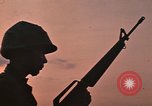 Image of M-16 rifle Vietnam, 1970, second 30 stock footage video 65675042678
