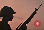 Image of M-16 rifle Vietnam, 1970, second 33 stock footage video 65675042678
