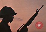 Image of M-16 rifle Vietnam, 1970, second 39 stock footage video 65675042678