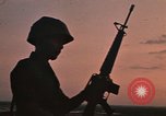 Image of M-16 rifle Vietnam, 1970, second 41 stock footage video 65675042678