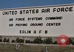 Image of Eglin Air Force Base Main Entrance Florida United States USA, 1968, second 52 stock footage video 65675042701