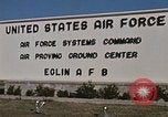 Image of Eglin Air Force Base Main Entrance Florida United States USA, 1968, second 53 stock footage video 65675042701