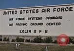 Image of Eglin Air Force Base Main Entrance Florida United States USA, 1968, second 54 stock footage video 65675042701