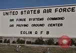 Image of Eglin Air Force Base Main Entrance Florida United States USA, 1968, second 55 stock footage video 65675042701