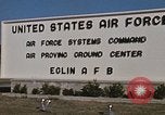 Image of Eglin Air Force Base Main Entrance Florida United States USA, 1968, second 56 stock footage video 65675042701