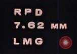 Image of RPD 7 62 mm Light Machine Gun Vietnam, 1968, second 19 stock footage video 65675042702