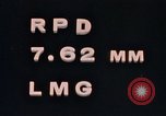 Image of RPD 7 62 mm Light Machine Gun Vietnam, 1968, second 22 stock footage video 65675042702