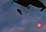 Image of HH-53 helicopter rescue operation Vietnam, 1970, second 40 stock footage video 65675042713