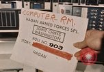 Standbild Computerzentrum im Pentagon Virginia United States USA, 1967, aus Sekunde 4 historischem Filmmaterial Videoclip 65675042721