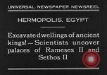 Standbild Ägyptische Arbeiter Hermopolis Ägypten, 1930, aus Sekunde 8 historischem Filmmaterial Videoclip 65675042733