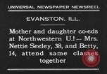 Standbild North Western University Evanston Illinois USA, 1930, aus Sekunde 7 historischem Filmmaterial Videoclip 65675042734
