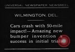 Standbild Stoßfänger Wilmington Delaware USA, 1930, aus Sekunde 1 historischem Filmmaterial Videoclip 65675042735
