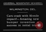 Standbild Stoßfänger Wilmington Delaware USA, 1930, aus Sekunde 6 historischem Filmmaterial Videoclip 65675042735