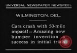 Standbild Stoßfänger Wilmington Delaware USA, 1930, aus Sekunde 9 historischem Filmmaterial Videoclip 65675042735