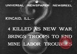 Standbild National Gardisten Kincaid Illinois USA, 1933, aus Sekunde 1 historischem Filmmaterial Videoclip 65675042738