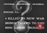 Standbild National Gardisten Kincaid Illinois USA, 1933, aus Sekunde 3 historischem Filmmaterial Videoclip 65675042738