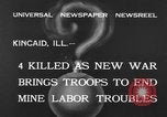 Standbild National Gardisten Kincaid Illinois USA, 1933, aus Sekunde 9 historischem Filmmaterial Videoclip 65675042738