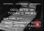 Image of Babe Didrikson New York United States USA, 1933, second 7 stock footage video 65675042741