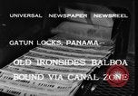 Image of USS Constitution ship Panama, 1933, second 4 stock footage video 65675042742