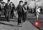 Image of unicycle Los Angeles California USA, 1933, second 35 stock footage video 65675042743