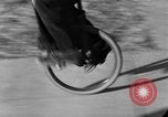 Image of unicycle Los Angeles California USA, 1933, second 47 stock footage video 65675042743