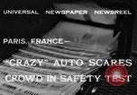 Image of non skid automobile Paris France, 1933, second 5 stock footage video 65675042744