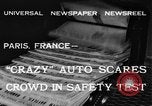 Image of non skid automobile Paris France, 1933, second 6 stock footage video 65675042744