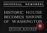 Image of mansion of Colonel Dey United States USA, 1934, second 4 stock footage video 65675042758
