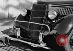 Image of bumper of a car Springfield Massachusetts USA, 1935, second 4 stock footage video 65675042766