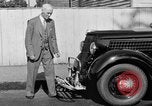 Image of bumper of a car Springfield Massachusetts USA, 1935, second 7 stock footage video 65675042766