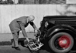 Image of bumper of a car Springfield Massachusetts USA, 1935, second 16 stock footage video 65675042766