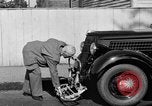 Image of bumper of a car Springfield Massachusetts USA, 1935, second 18 stock footage video 65675042766