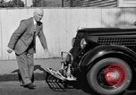 Image of bumper of a car Springfield Massachusetts USA, 1935, second 21 stock footage video 65675042766