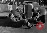 Image of bumper of a car Springfield Massachusetts USA, 1935, second 29 stock footage video 65675042766