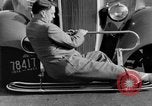 Image of bumper of a car Springfield Massachusetts USA, 1935, second 30 stock footage video 65675042766