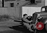 Image of bumper of a car Springfield Massachusetts USA, 1935, second 39 stock footage video 65675042766
