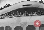 Standbild Kalakala Fähre konstituierenden Reise am Puget Sound Seattle Washington USA, 1935, aus Sekunde 42 historischem Filmmaterial Videoclip 65675042768