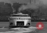 Standbild Kalakala Fähre konstituierenden Reise am Puget Sound Seattle Washington USA, 1935, aus Sekunde 45 historischem Filmmaterial Videoclip 65675042768