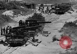 Standbild Eisenbahn Küste Verteidigung Pistolen Virginia Beach Virginia USA, 1935, aus Sekunde 14 historischem Filmmaterial Videoclip 65675042770