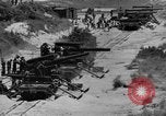 Standbild Eisenbahn Küste Verteidigung Pistolen Virginia Beach Virginia USA, 1935, aus Sekunde 15 historischem Filmmaterial Videoclip 65675042770