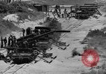 Standbild Eisenbahn Küste Verteidigung Pistolen Virginia Beach Virginia USA, 1935, aus Sekunde 17 historischem Filmmaterial Videoclip 65675042770