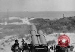 Standbild Eisenbahn Küste Verteidigung Pistolen Virginia Beach Virginia USA, 1935, aus Sekunde 20 historischem Filmmaterial Videoclip 65675042770
