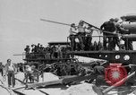 Standbild Eisenbahn Küste Verteidigung Pistolen Virginia Beach Virginia USA, 1935, aus Sekunde 28 historischem Filmmaterial Videoclip 65675042770