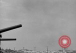 Standbild Eisenbahn Küste Verteidigung Pistolen Virginia Beach Virginia USA, 1935, aus Sekunde 32 historischem Filmmaterial Videoclip 65675042770