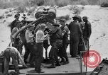 Standbild Eisenbahn Küste Verteidigung Pistolen Virginia Beach Virginia USA, 1935, aus Sekunde 35 historischem Filmmaterial Videoclip 65675042770