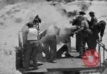 Standbild Eisenbahn Küste Verteidigung Pistolen Virginia Beach Virginia USA, 1935, aus Sekunde 57 historischem Filmmaterial Videoclip 65675042770