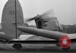 Standbild zwei-sitzigen Flugzeug Washington DC USA, 1936, aus Sekunde 15 historischem Filmmaterial Videoclip 65675042772